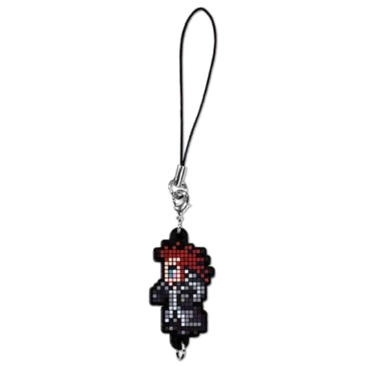 Kingdom Hearts Axel Dot Rubber Strap Keychains [USED]
