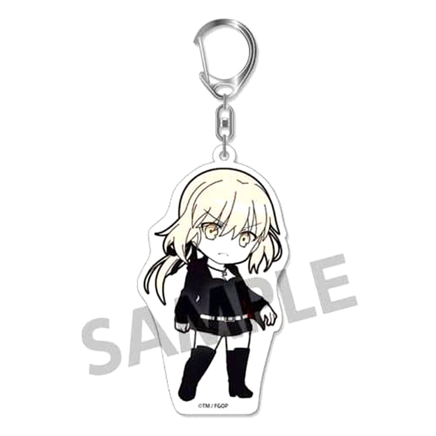 Fate/Grand Order Artoria Pendragon Alter Saber Casual Outfit Ver. Pikuriru! Trading Acrylic Keychain Vol.8 [USED]