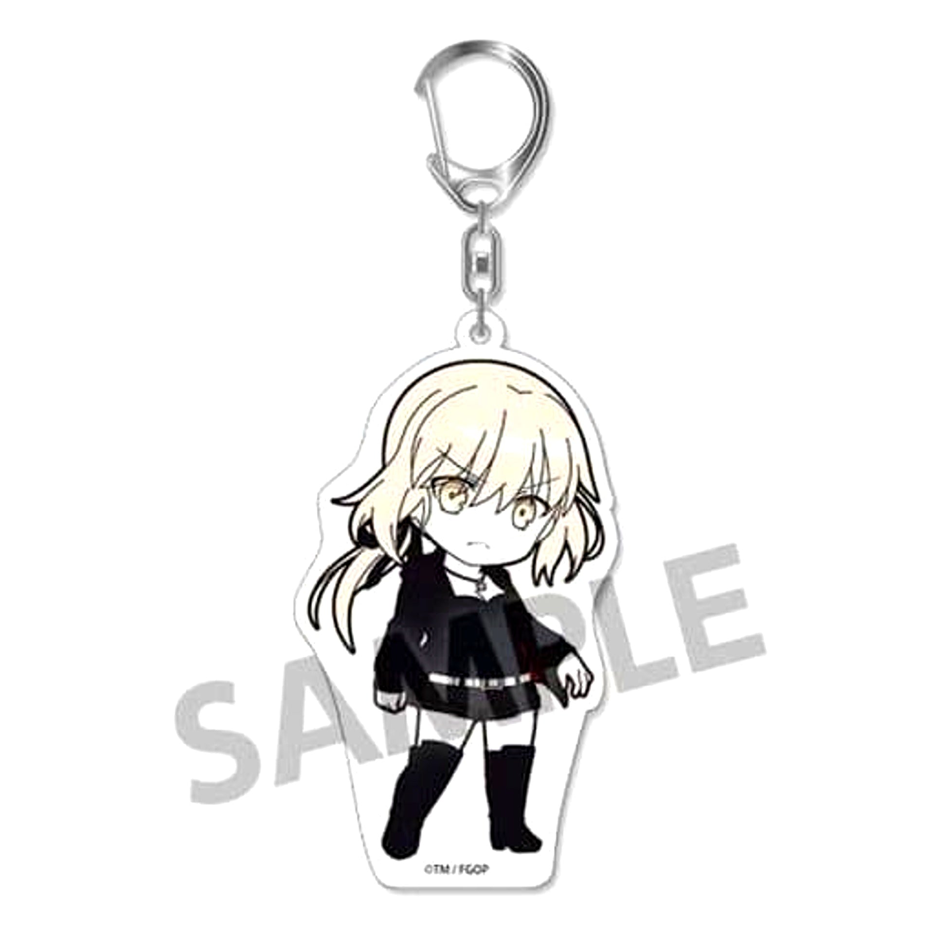Fate/Grand Order Artoria Pendragon Alter Saber Casual Outfit Ver. Pikuriru! Trading Acrylic Keychain Vol.8 [USED]