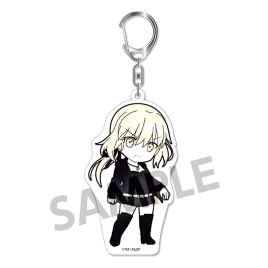 Fate/Grand Order Artoria Pendragon Alter Saber Casual Outfit Ver. Pikuriru! Trading Acrylic Keychain Vol.8 [USED]