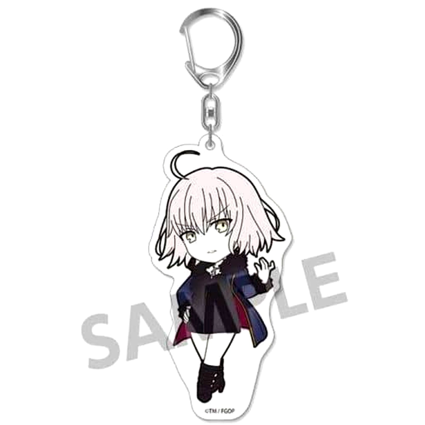 Fate/Grand Order Jeanne d'Arc Alter Avenger Casual Outfit Ver. Pikuriru! Trading Acrylic Keychain Vol.8 [USED]