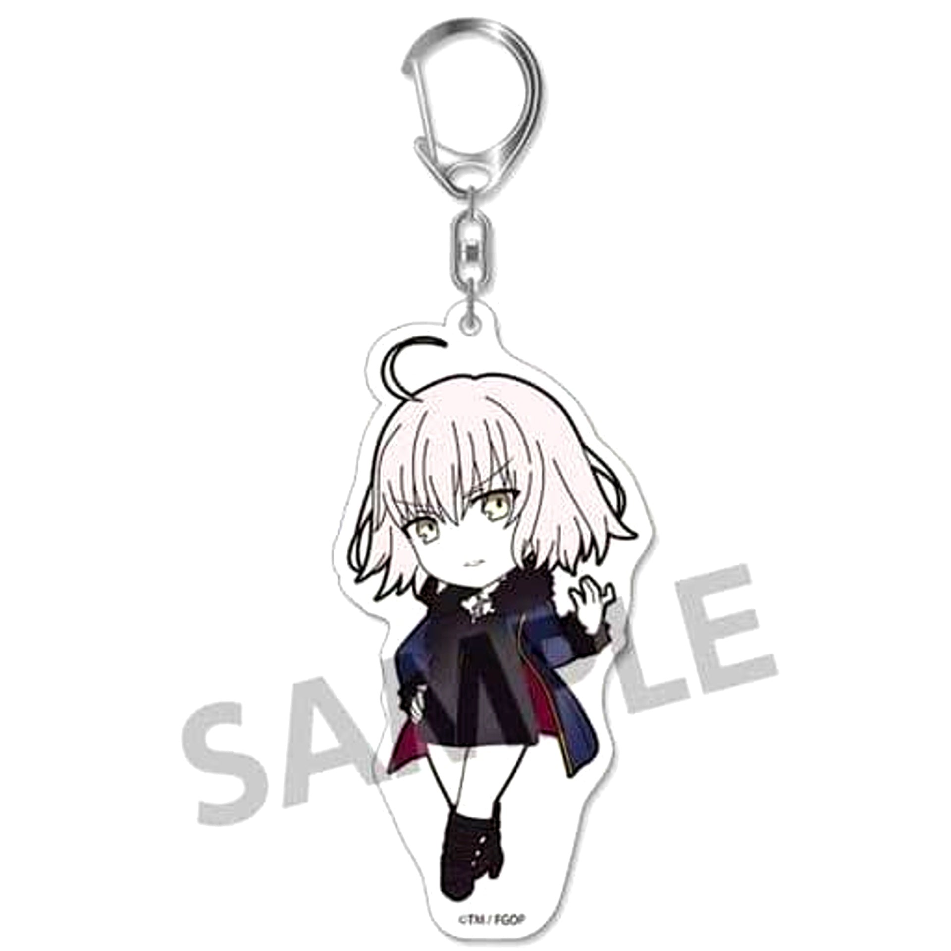 Fate/Grand Order Jeanne d'Arc Alter Avenger Casual Outfit Ver. Pikuriru! Trading Acrylic Keychain Vol.8 [USED]