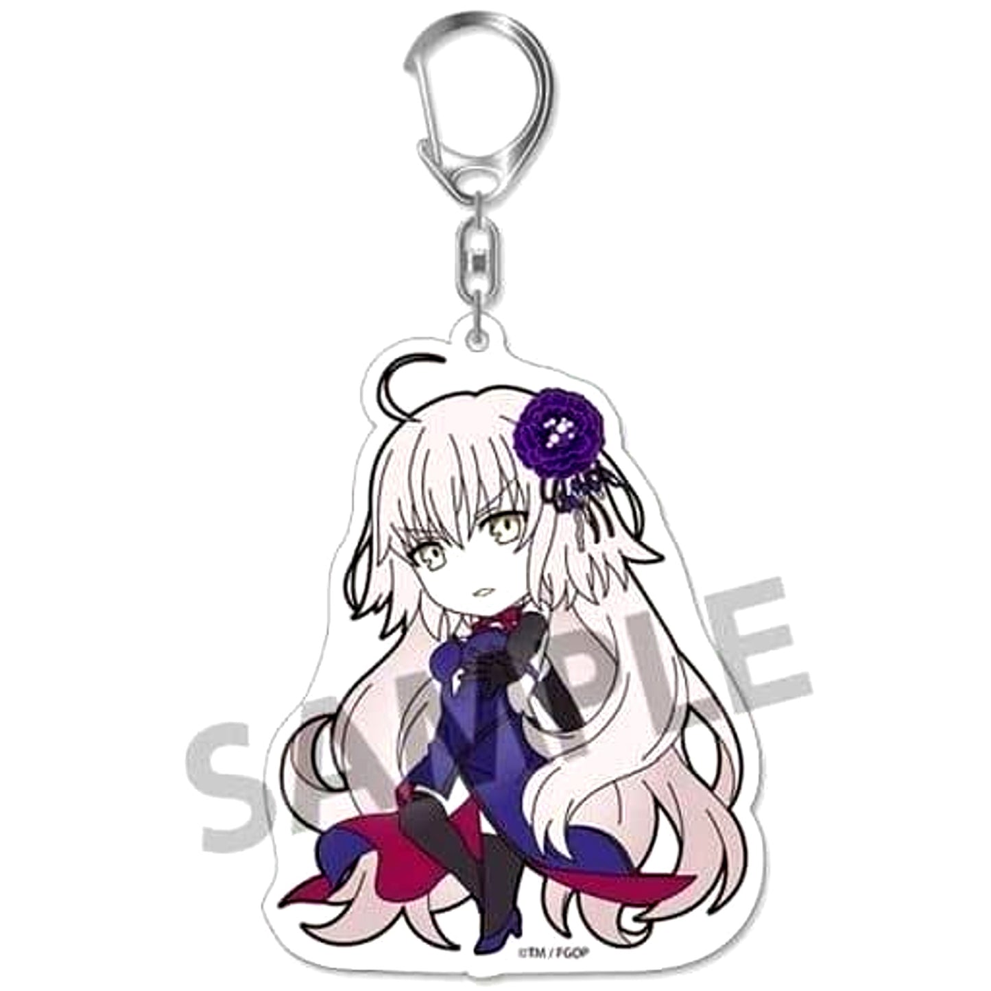 Fate/Grand Order Jeanne d'Arc Alter Avenger Dress Ver. Pikuriru! Trading Acrylic Keychain Vol.8 [USED]