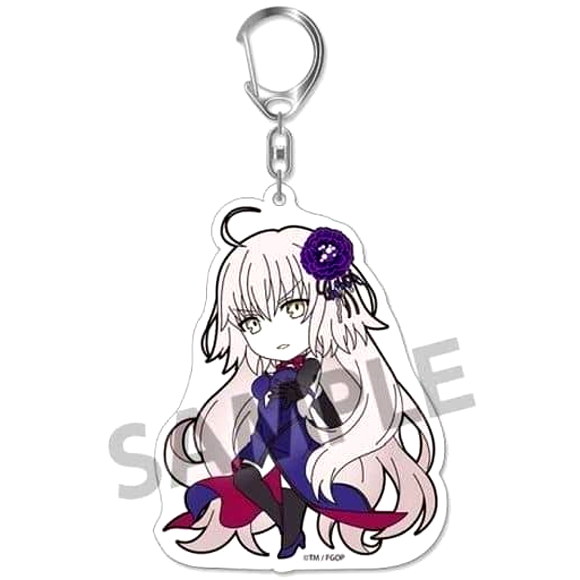 Fate/Grand Order Jeanne d'Arc Alter Avenger Dress Ver. Pikuriru! Trading Acrylic Keychain Vol.8 [USED]