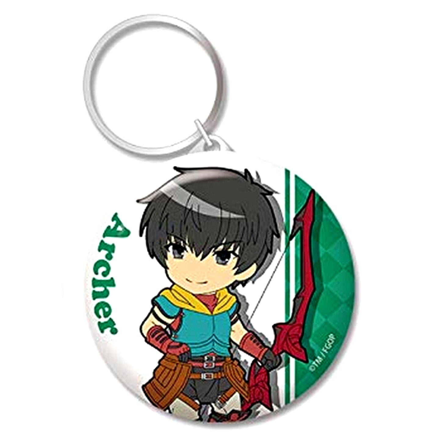 Archer Arash Fate/Grand Order Pikuriru! Button Keychain Collection Vol.6 [USED]