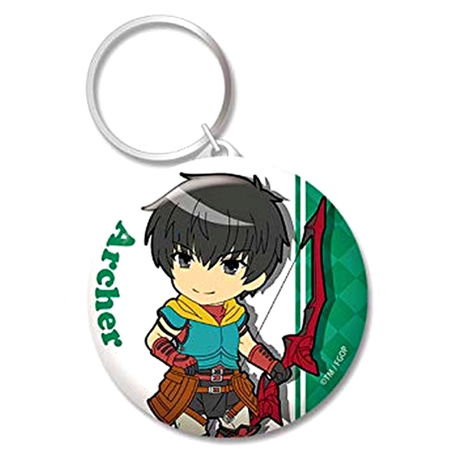 Archer Arash Fate/Grand Order Pikuriru! Button Keychain Collection Vol.6 [USED]