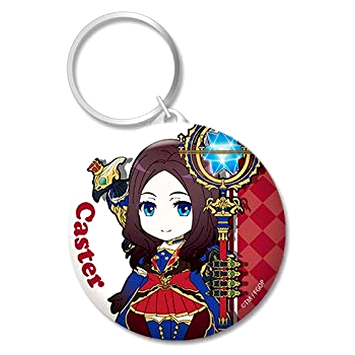 Caster Leonardo da Vinci Fate/Grand Order Pic-Lil! Button Keychain Collection Vol.6 [USED]
