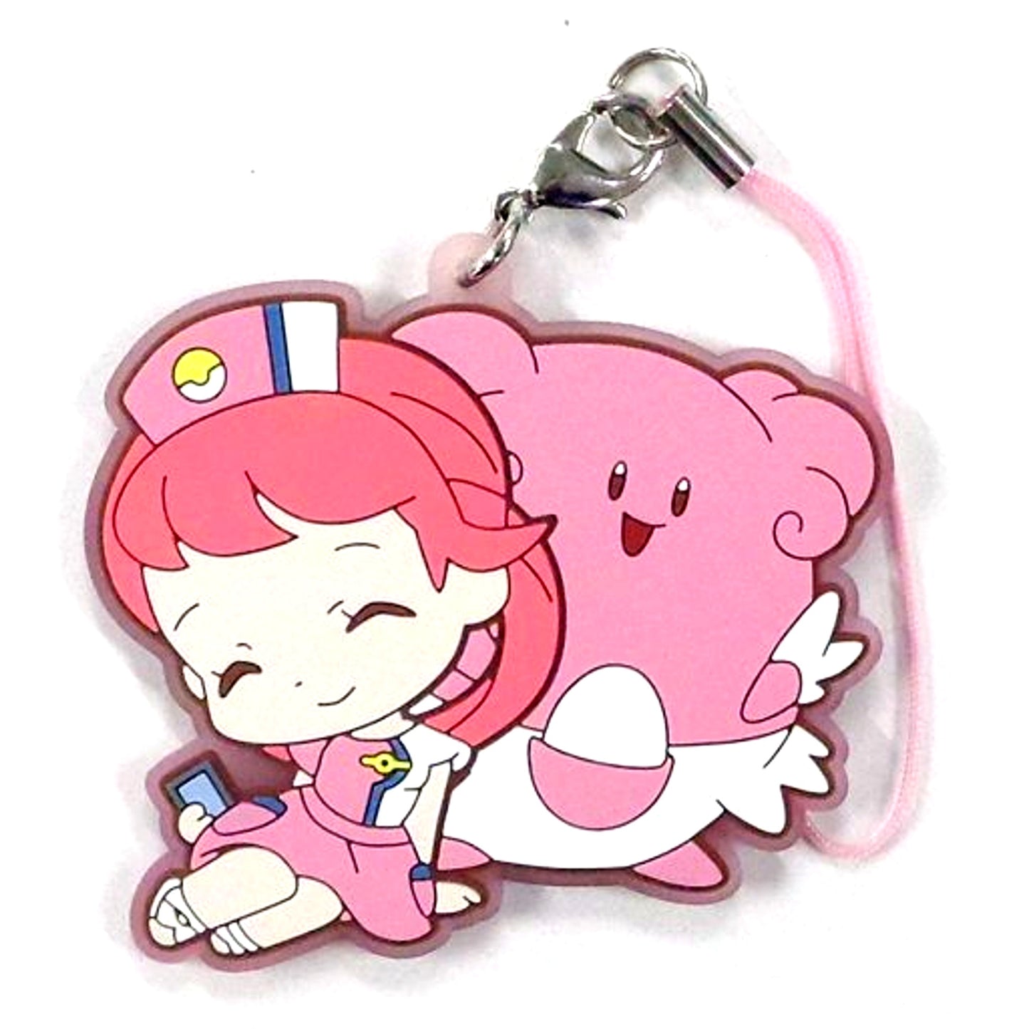 Pokemon Center Lady & Blissey Pokemon Rubber Strap Collection Pokemon Trainers Pokemon Center Limited [USED]