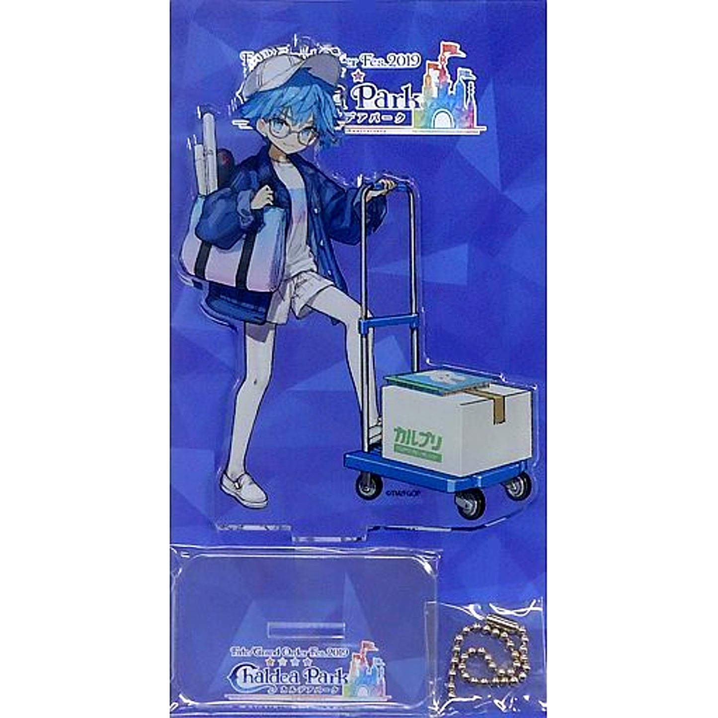 Caster Hans Christian Andersen Fate/Grand Order Drawn Acrylic Mascot Luluhawa Island Fes 2019 Chaldea Park [USED]