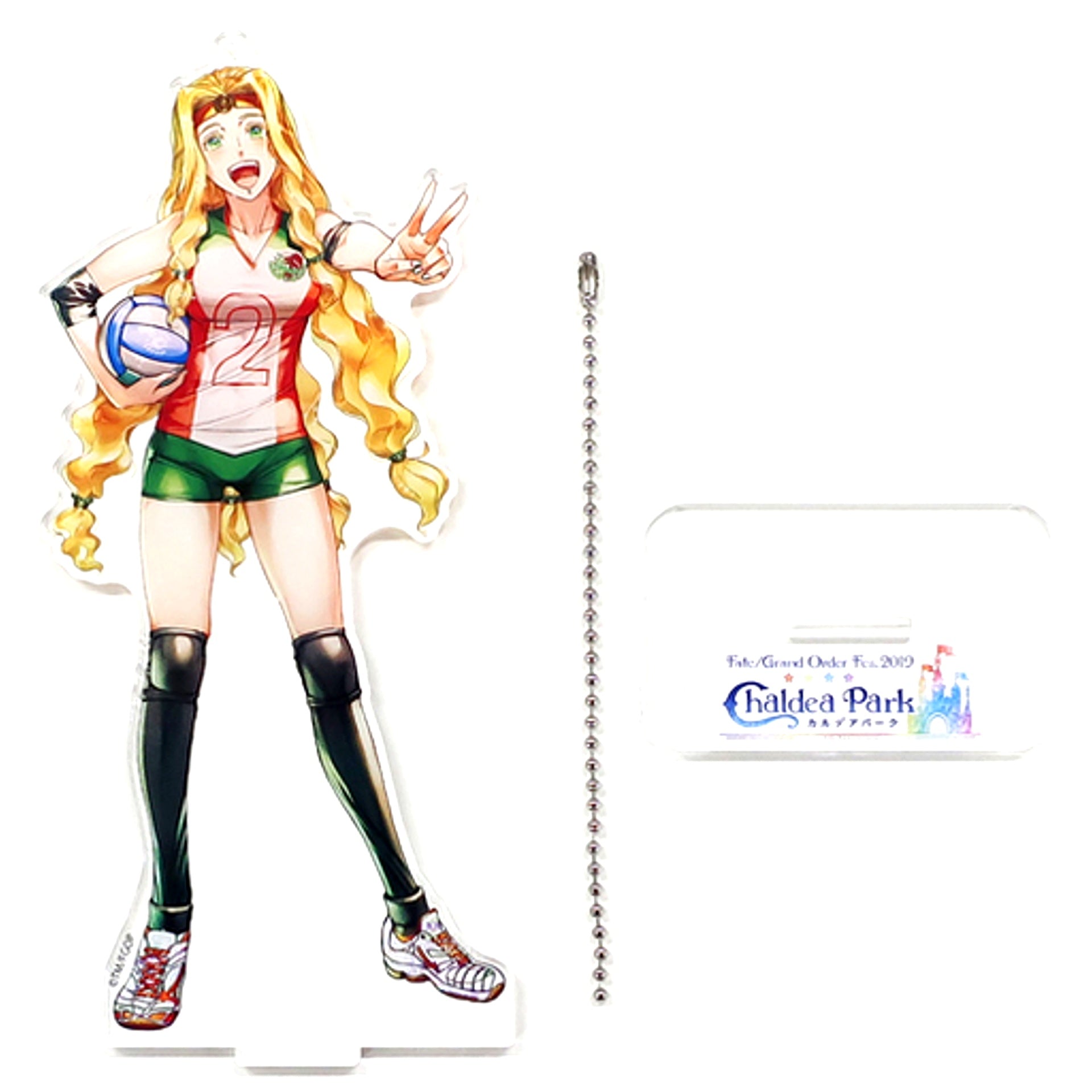 Rider Quetzalcoatl Samba Santa Fate/Grand Order Drawn Acrylic Mascot Battle Arena Fes 2019 Chaldea Park [USED]