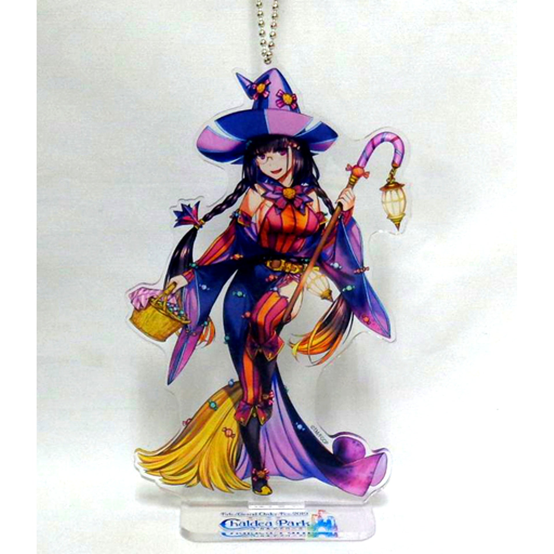 Assassin Osakabehime Fate/Grand Order Drawn Illustration Acrylic Mascot Halloween Star Town Fes 2019 Chaldea Park [USED]