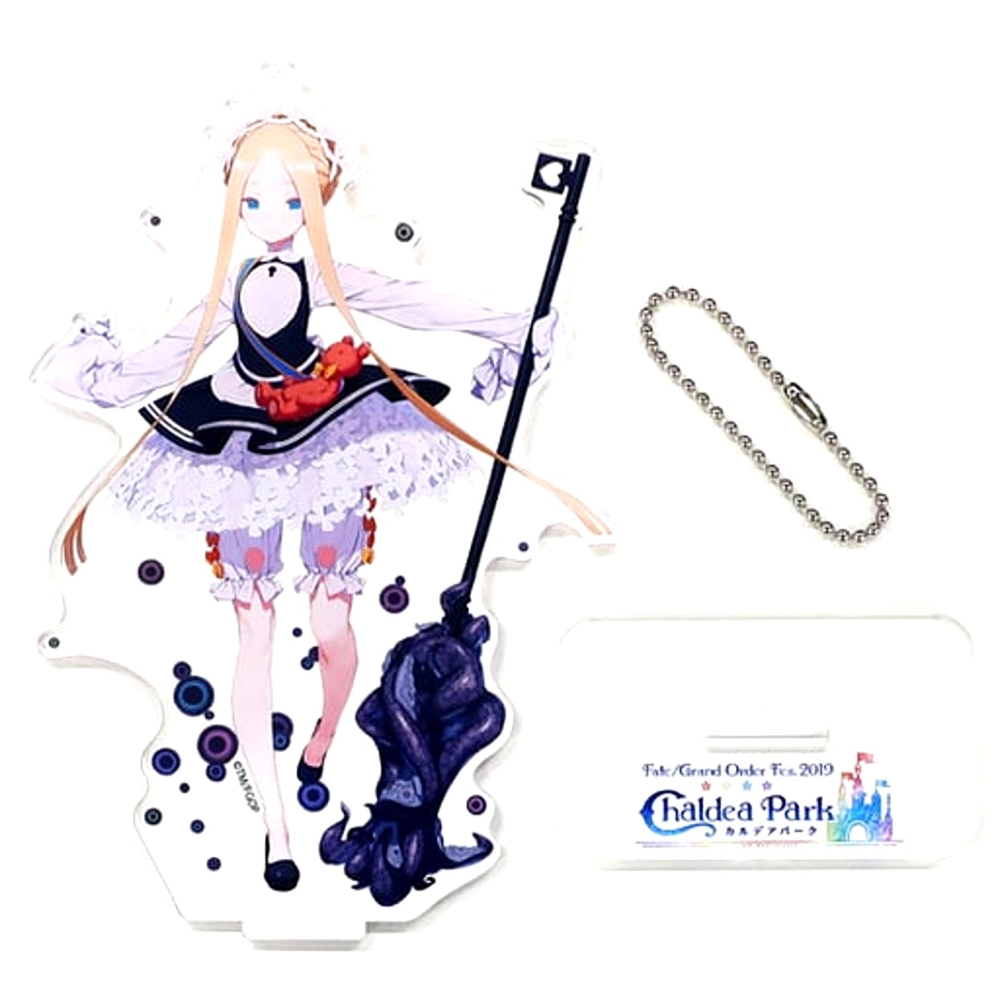 Foreigner Abigail Williams Fate/Grand Order Drawn Illustration Acrylic Mascot Chaldea Palace Fes 2019 Chaldea Park [USED]