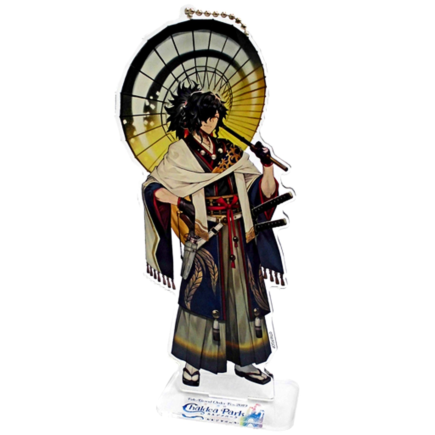 Assassin Okada Izo Fate/Grand Order Drawn Illustration Acrylic Mascot Chaldea Palace Fes 2019 Chaldea Park [USED]