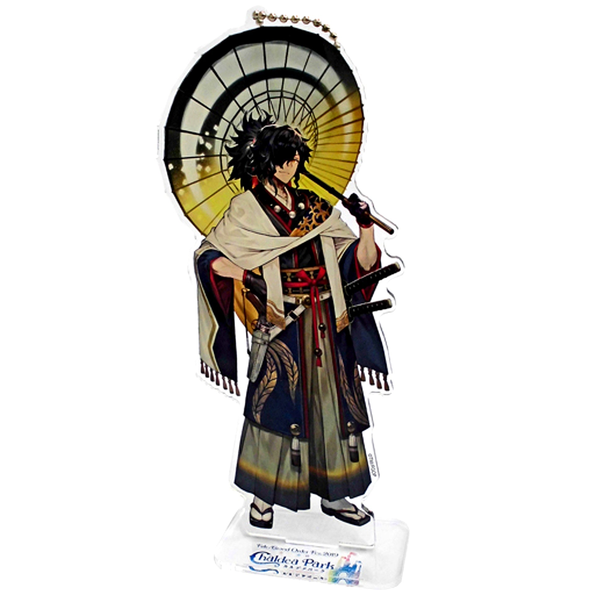 Assassin Okada Izo Fate/Grand Order Drawn Illustration Acrylic Mascot Chaldea Palace Fes 2019 Chaldea Park [USED]