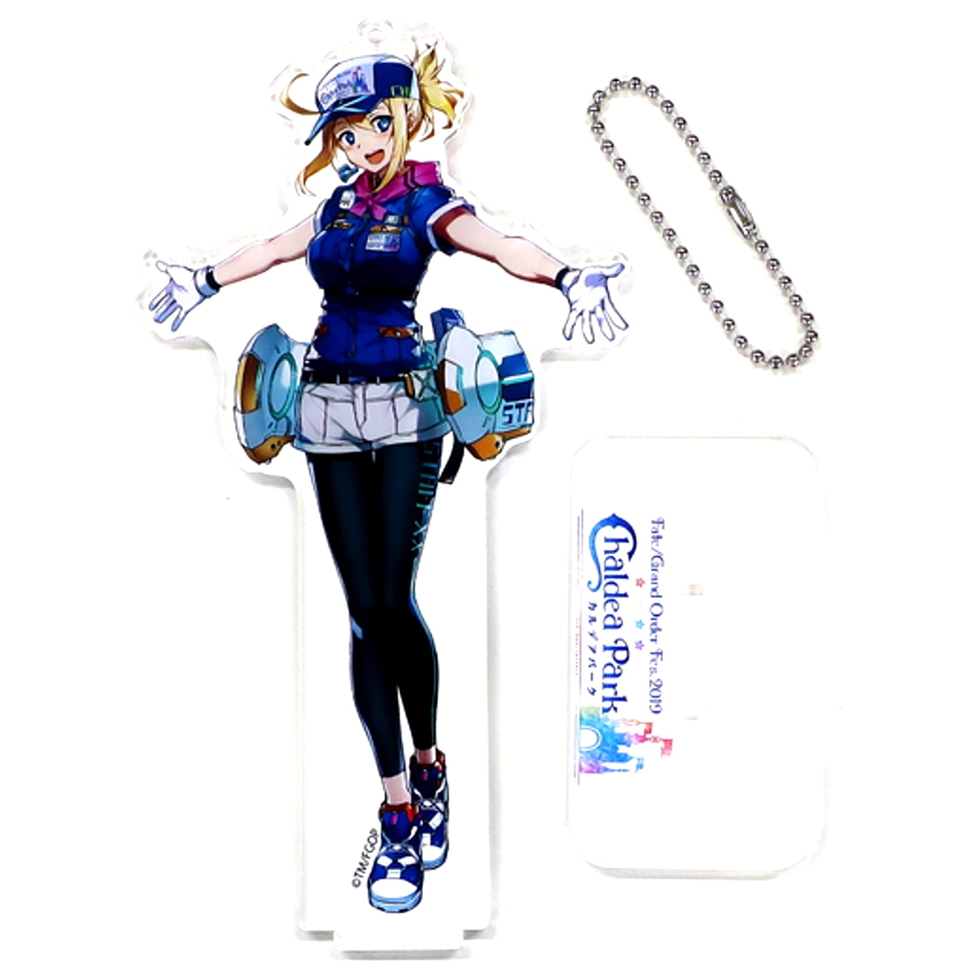 Foreigner Mysterious Heroine XX Fate/Grand Order Drawn Illustration Acrylic Mascot Park Staff Fes 2019 Chaldea Park [USED]