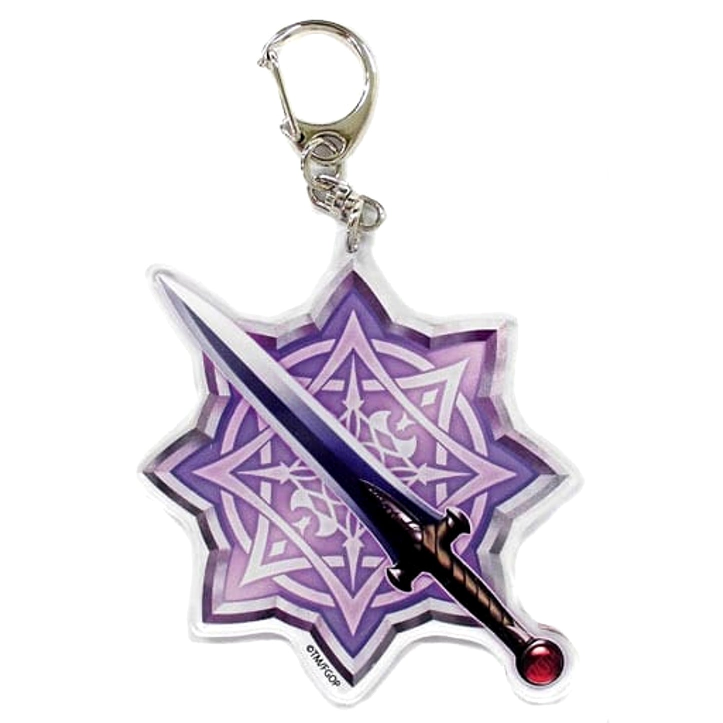 Sword of the Beginning and the End Fate/Grand Order Command Code Random Acrylic Keychain Fes. 2019 Caldea Park Limited [USED]