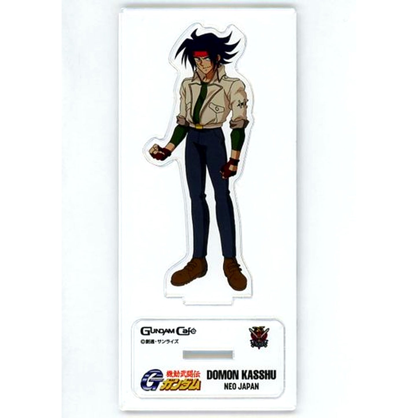 Domon Kasshu Mobile Fighter G Gundam Gundam Cafe Limited Acrylic Stand [USED]