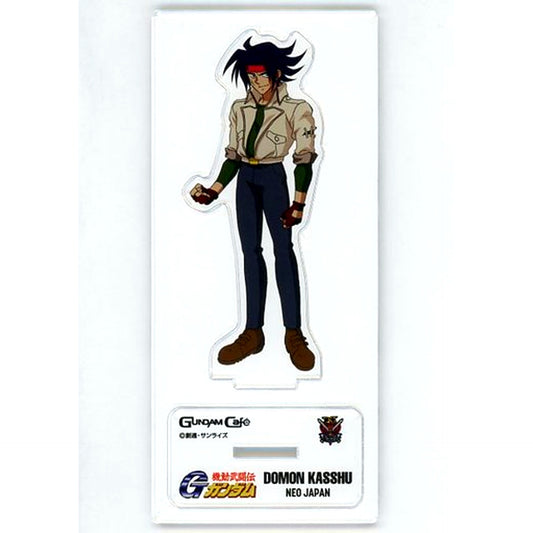 Domon Kasshu Mobile Fighter G Gundam Gundam Cafe Limited Acrylic Stand [USED]