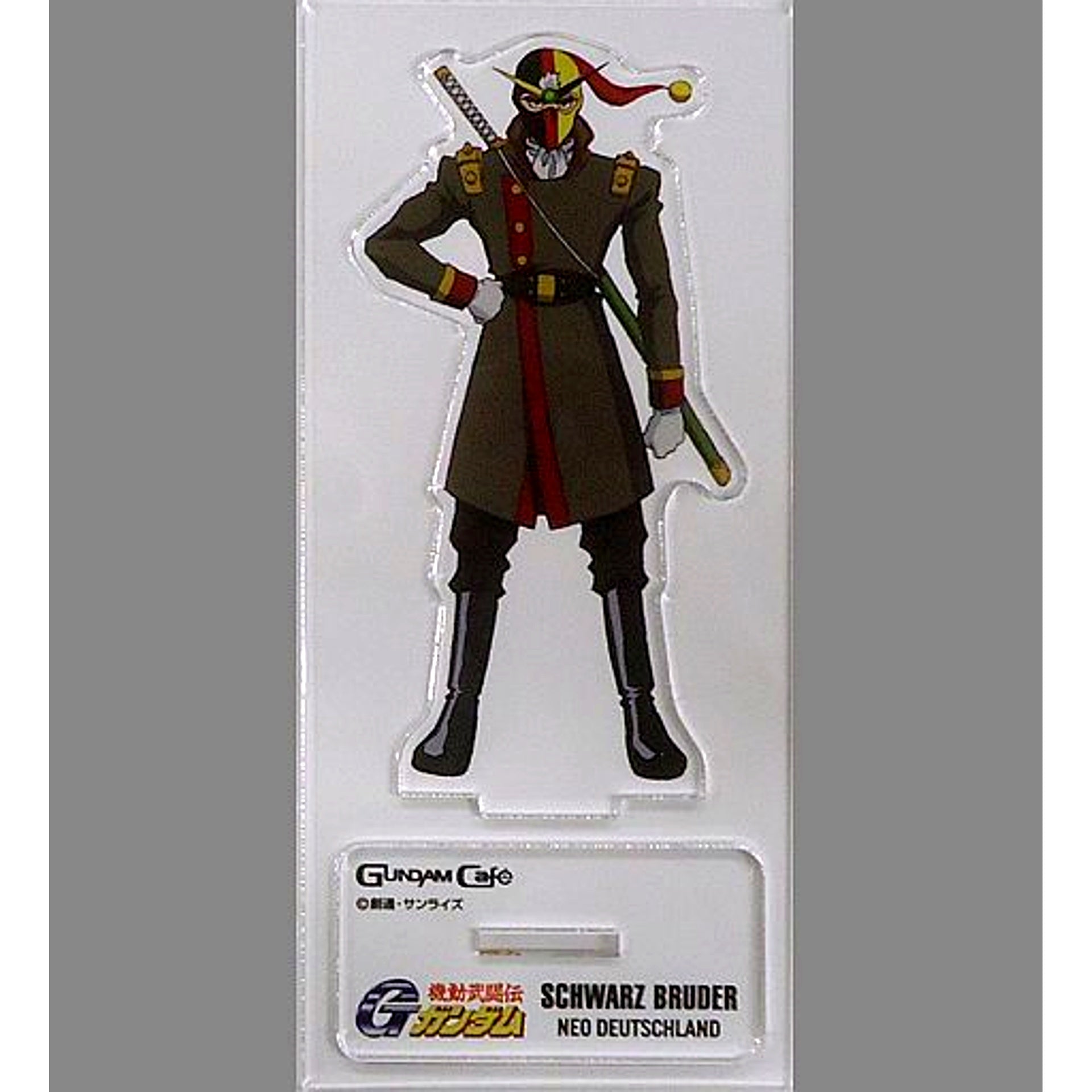 Schwarz Bruder Mobile Fighter G Gundam Gundam Cafe Limited Acrylic Stand [USED]