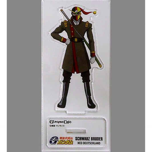 Schwarz Bruder Mobile Fighter G Gundam Gundam Cafe Limited Acrylic Stand [USED]