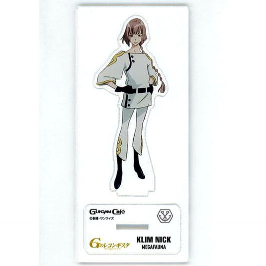 Klim Nick Gundam Reconguista in G Acrylic Stand Gundam Cafe Limited [USED]
