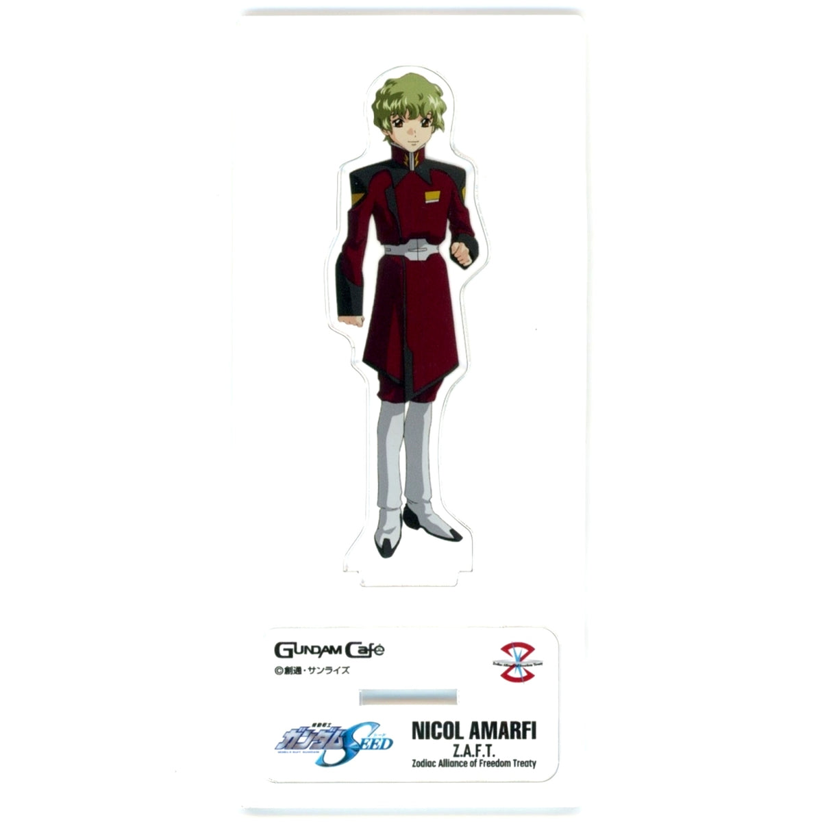 Nicol Amalfi Mobile Suit Gundam SEED Gundam Cafe Limited Acrylic Stand [USED]