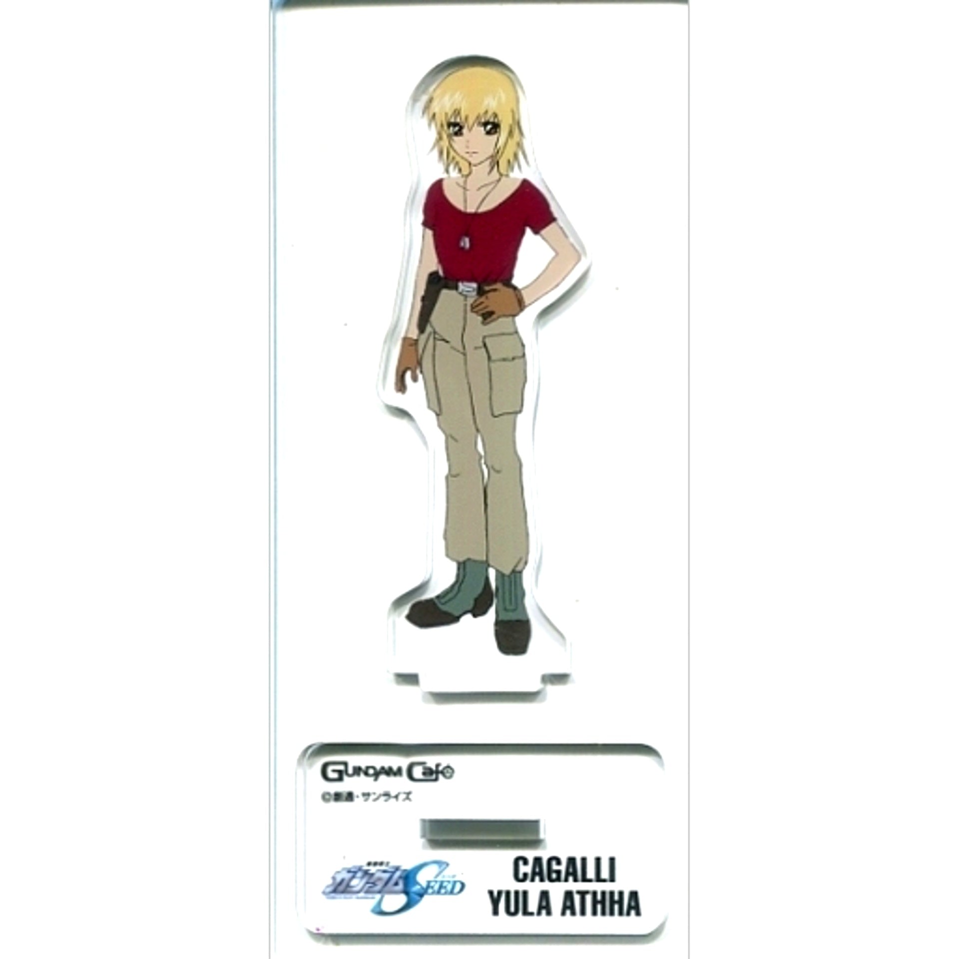 Cagalli Yula Athha Mobile Suit Gundam SEED Gundam Cafe Limited Acrylic Stand [USED]