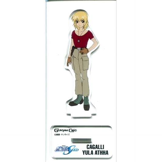 Cagalli Yula Athha Mobile Suit Gundam SEED Gundam Cafe Limited Acrylic Stand [USED]