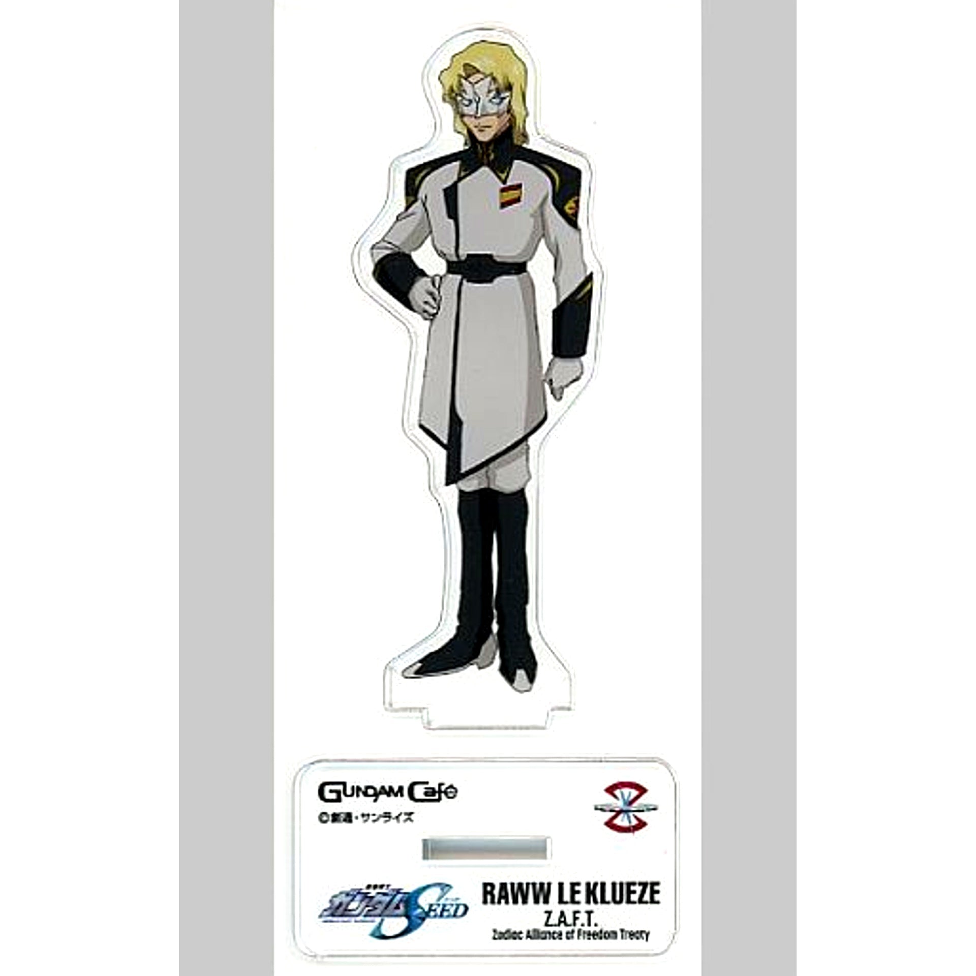Rau Le Creuset Mobile Suit Gundam SEED Acrylic Stand Gundam Cafe Limited [USED]