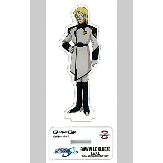 Rau Le Creuset Mobile Suit Gundam SEED Acrylic Stand Gundam Cafe Limited [USED]