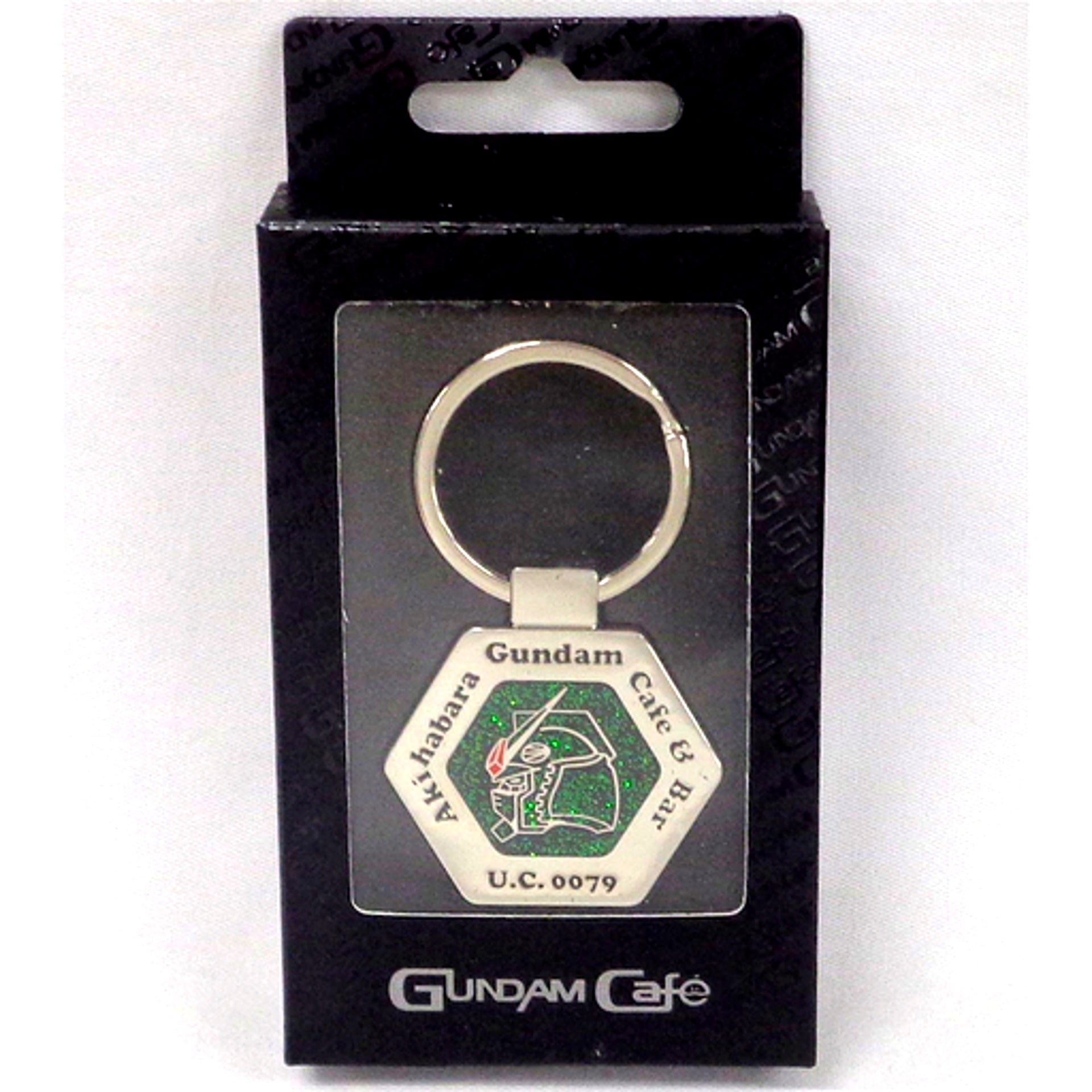 Logo Mobile Suit Gundam Keyring Gundam Cafe Ltd [USED]