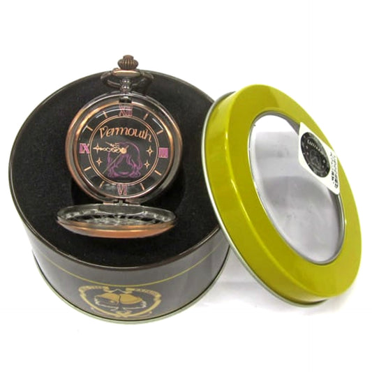 Detective Conan Vermouth Premium Pocket Watch Black Express Mystery Train [USED]