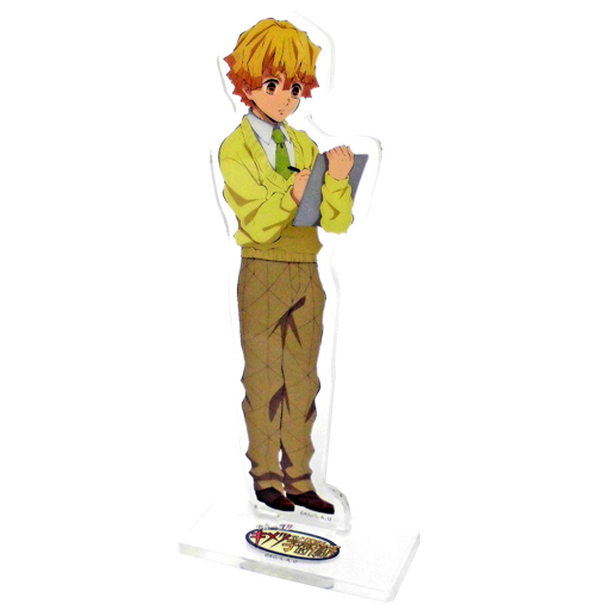 Zenitsu Agatsuma Demon Slayer Kimetsu Academy Story Random Acrylic Stand ufotable cafe [USED]
