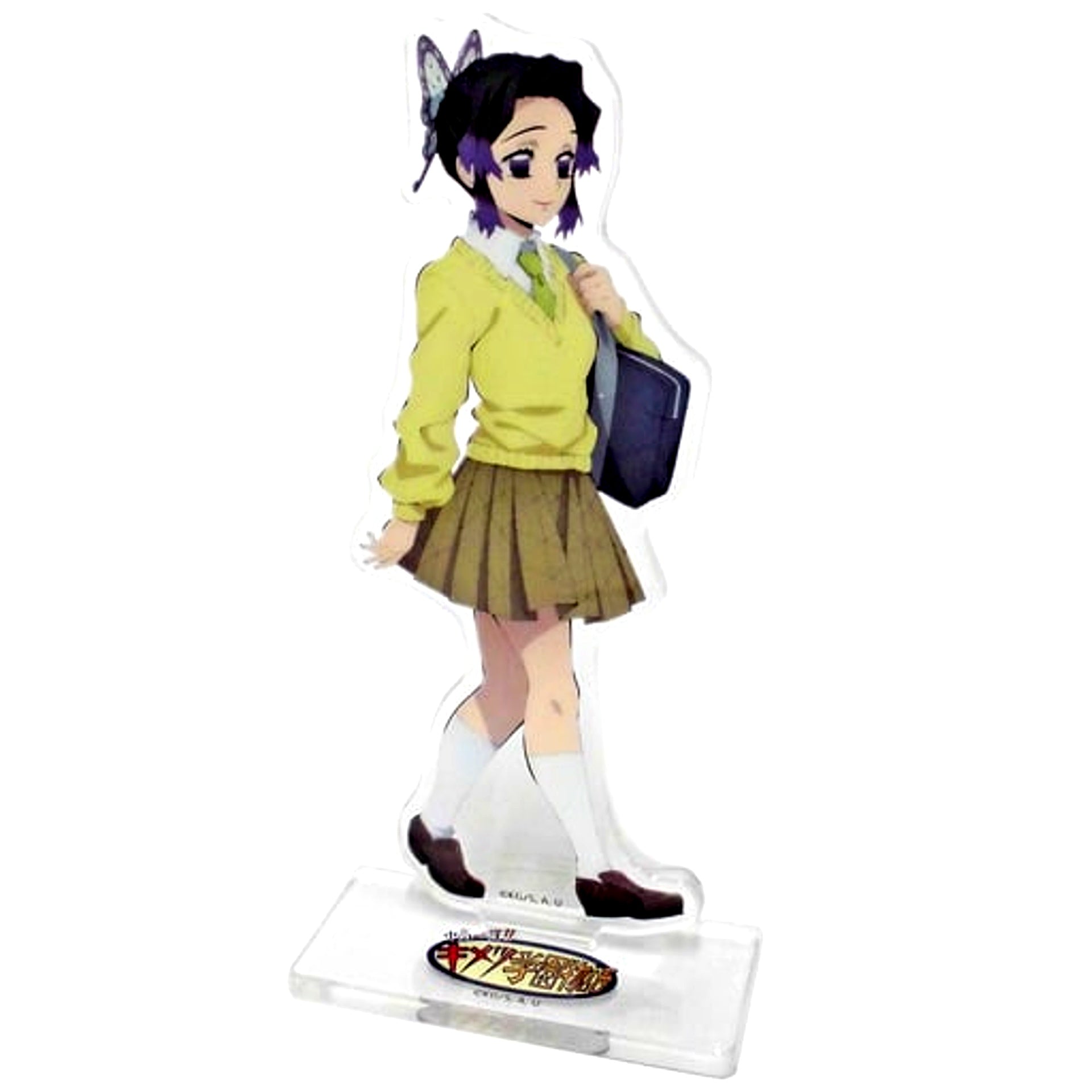 Shinobu Kocho Demon Slayer Junior High and High School!! Kimetsu Academy Story x ufotable cafe Random Acrylic Stand [USED]