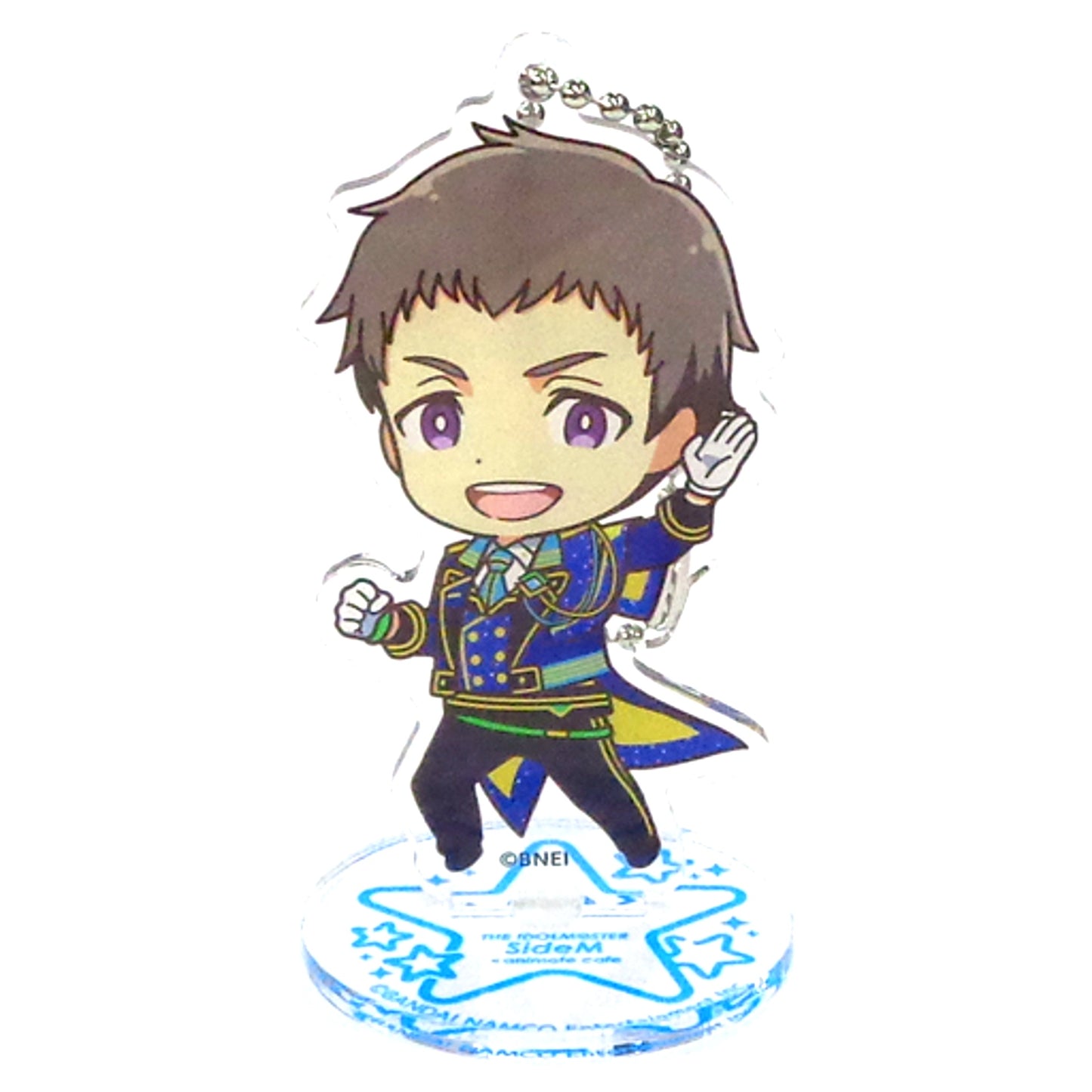 Seiji Shingen The Idolm@ster SideM x animatecafe Trading Acrylic Stand Keychain 5th Anniv Ver. Group C [USED]