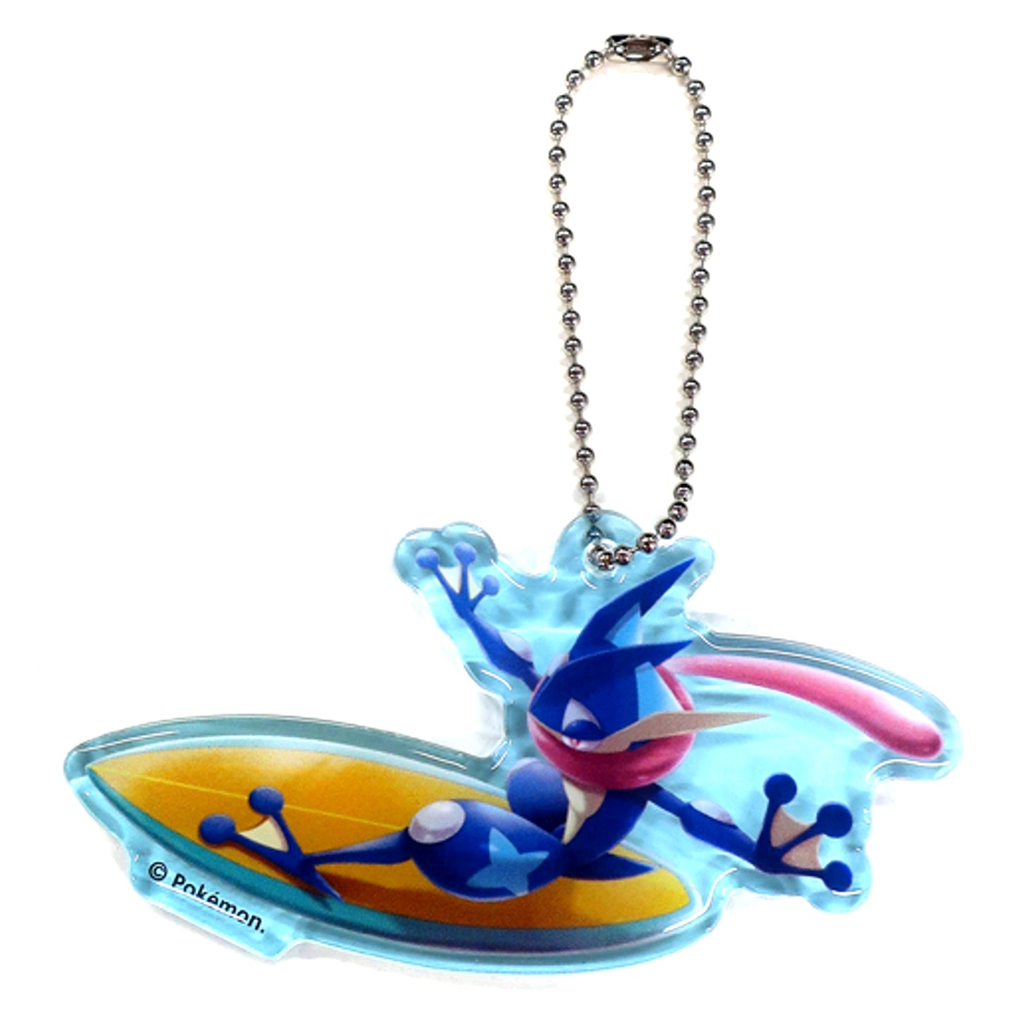 Greninja Pokemon Surf Acrylic Charm Collection Pokemon Center Limited [USED]