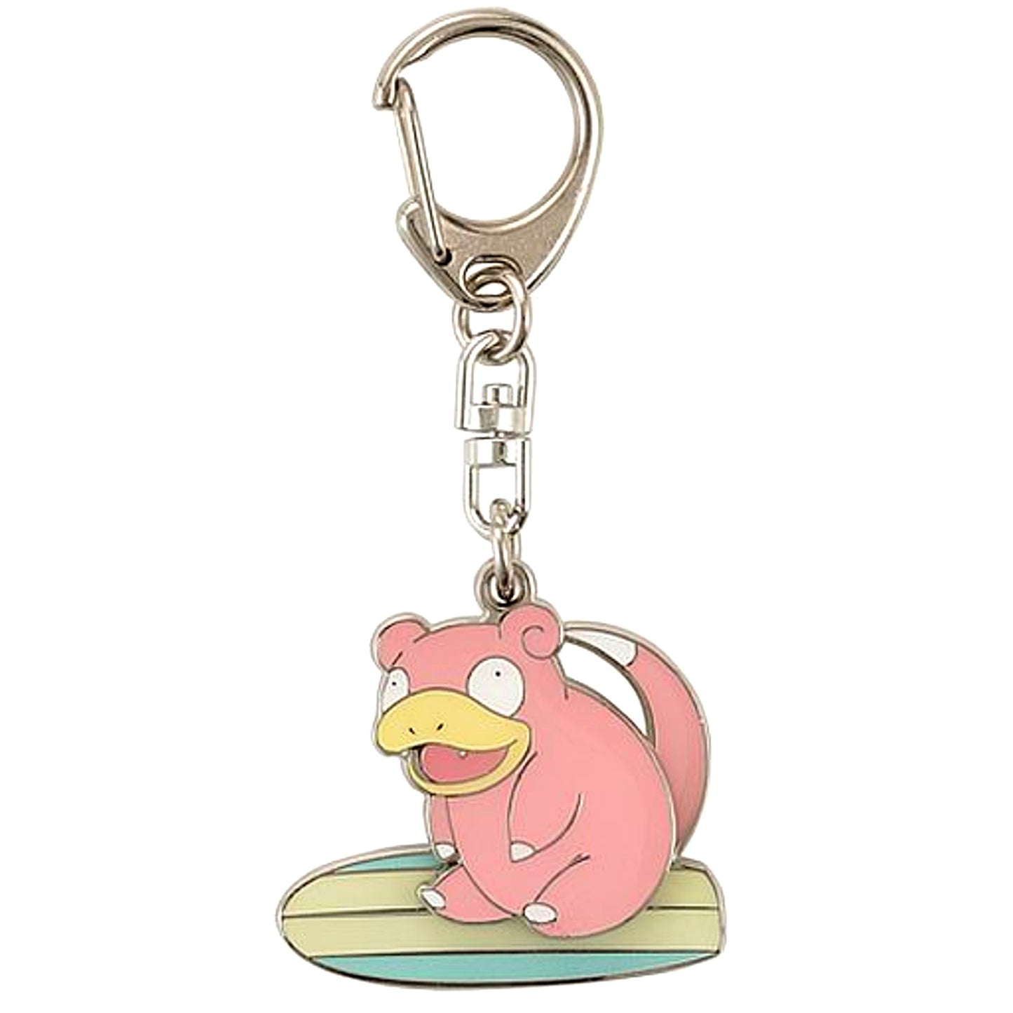 Surfing Slowpoke Pokemon Keychain Pokemon Surf Pokemon Center Limited [USED]