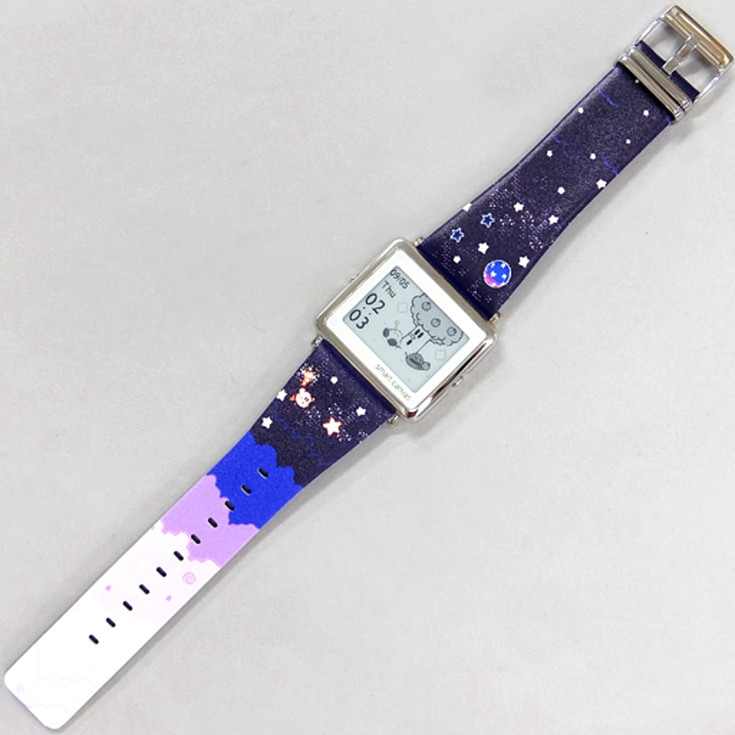 Fountain of Dreams Pattern Kirby of the Stars x Smart Canvas Digital Wristwatch [USED]