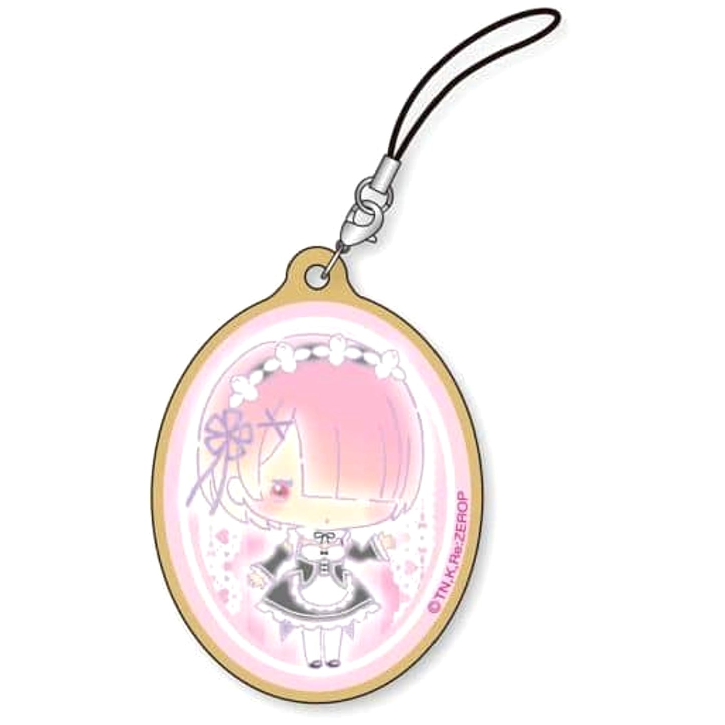 Re:ZERO -Starting Life in Another World- Ram Eco Strap Re:Zero x Sanrio Life Exclusive Keychains [USED]