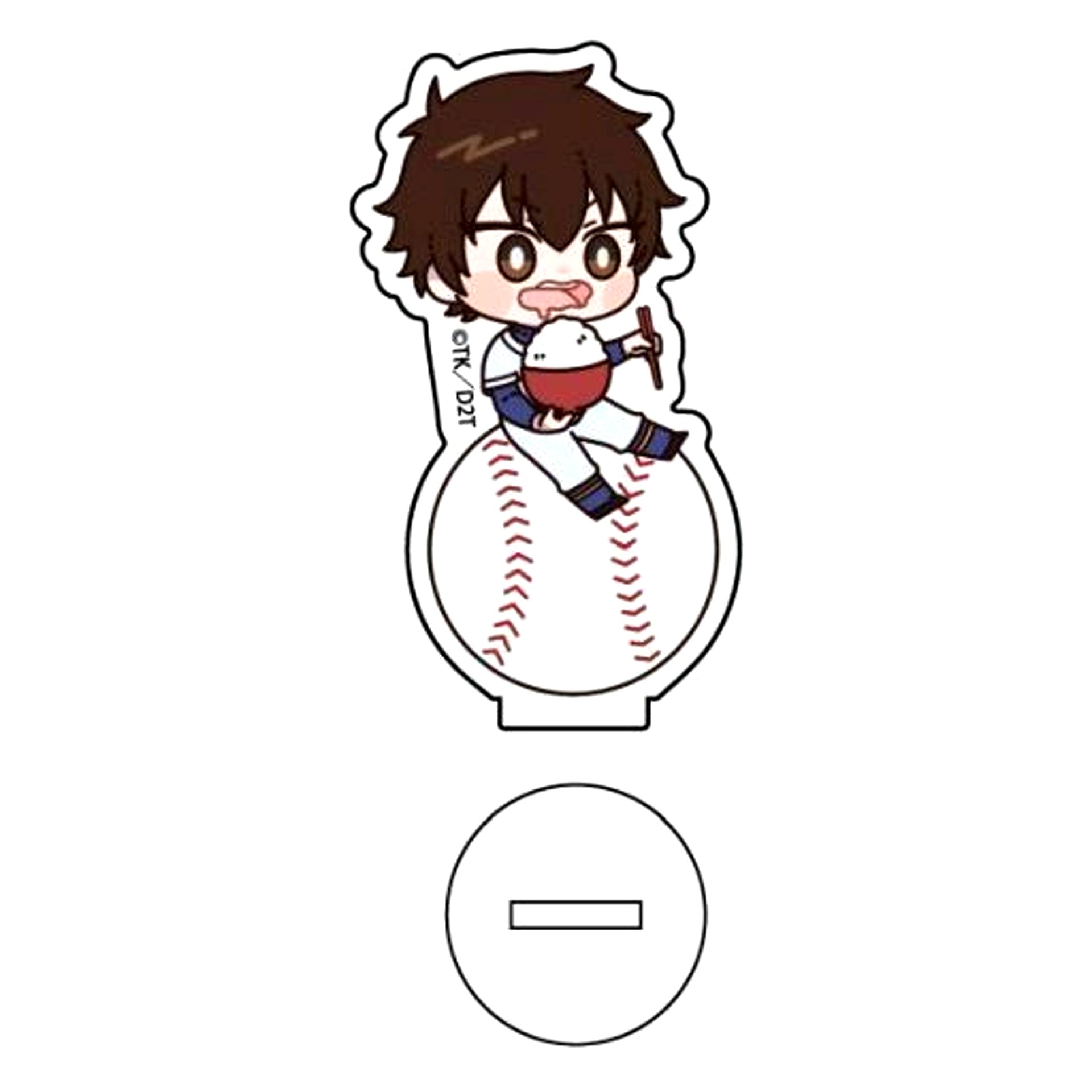 Eijun Sawamura 02 Photo Chara Ace of Diamond act II Acrylic Petit Stand [USED]