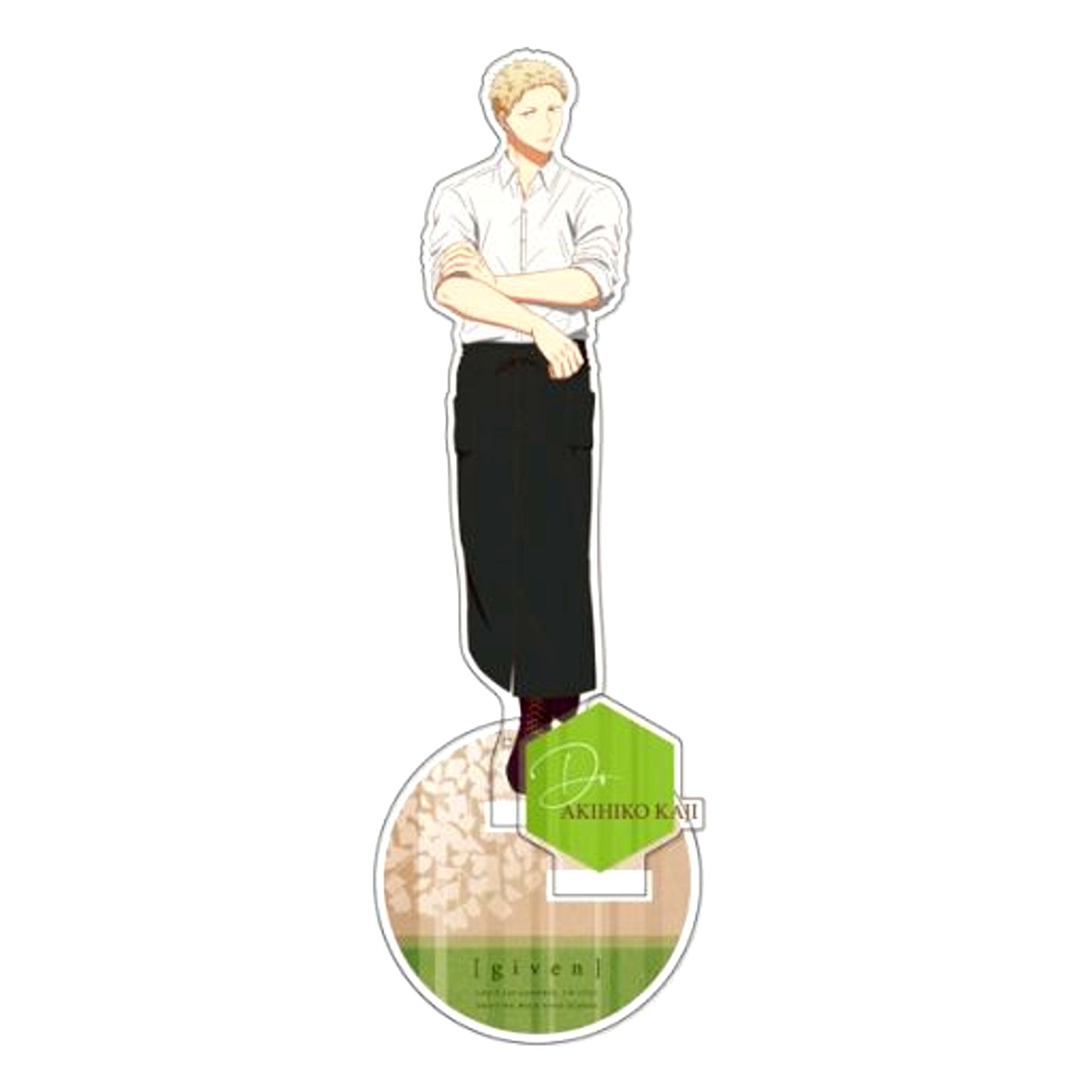 Akihiko Kaji Cafe Ver. Acrylic Stand Given [USED]