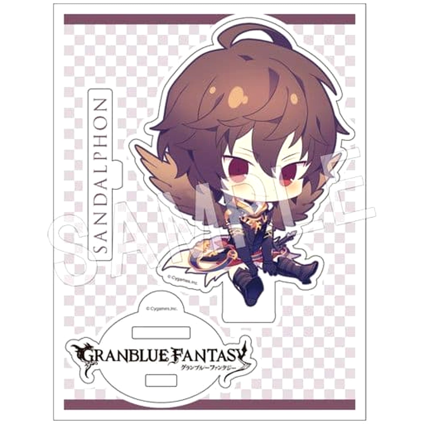 Granblue Fantasy Sandalphon Trading Acrylic Keychain Acrylic Stands [USED]