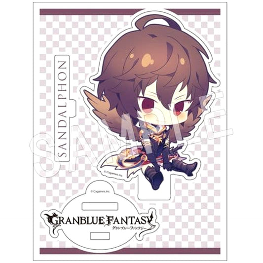 Granblue Fantasy Sandalphon Trading Acrylic Keychain Acrylic Stands [USED]