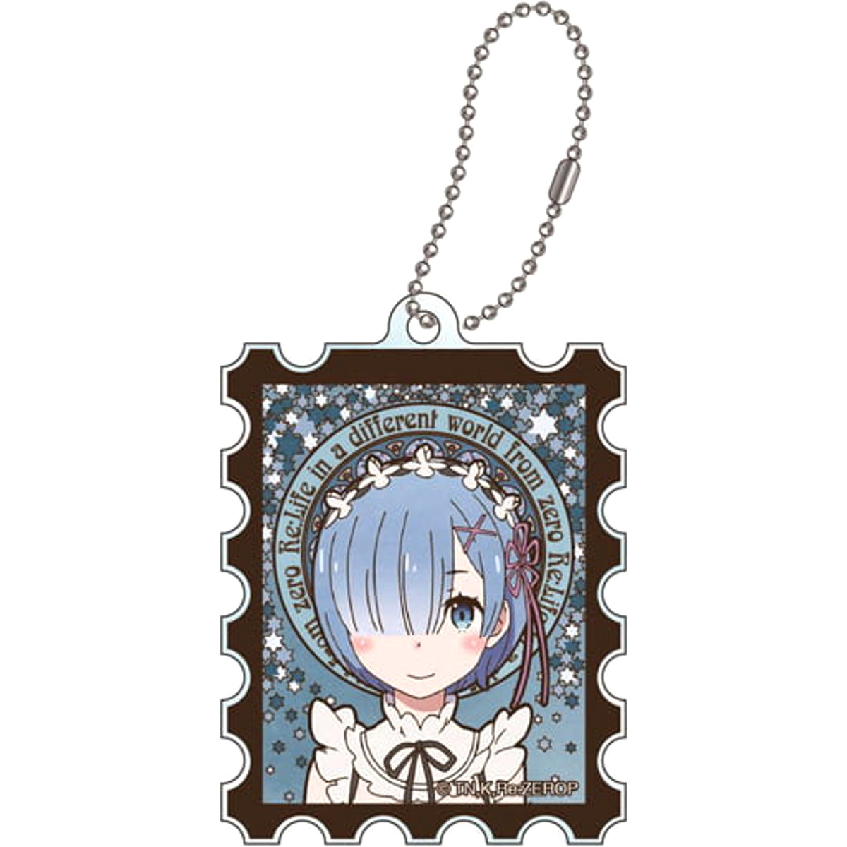 Re:ZERO -Starting Life in Another World- Rem A Kitte Collection Art Nouveau Series Keychains [USED]