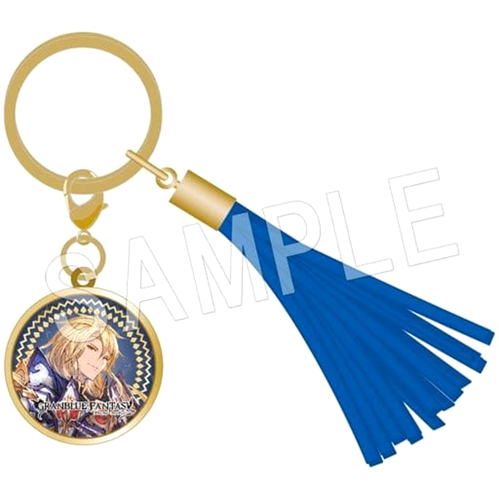 Granblue Fantasy Aglovale Metal Charm with Trading Tassel Charm [USED]