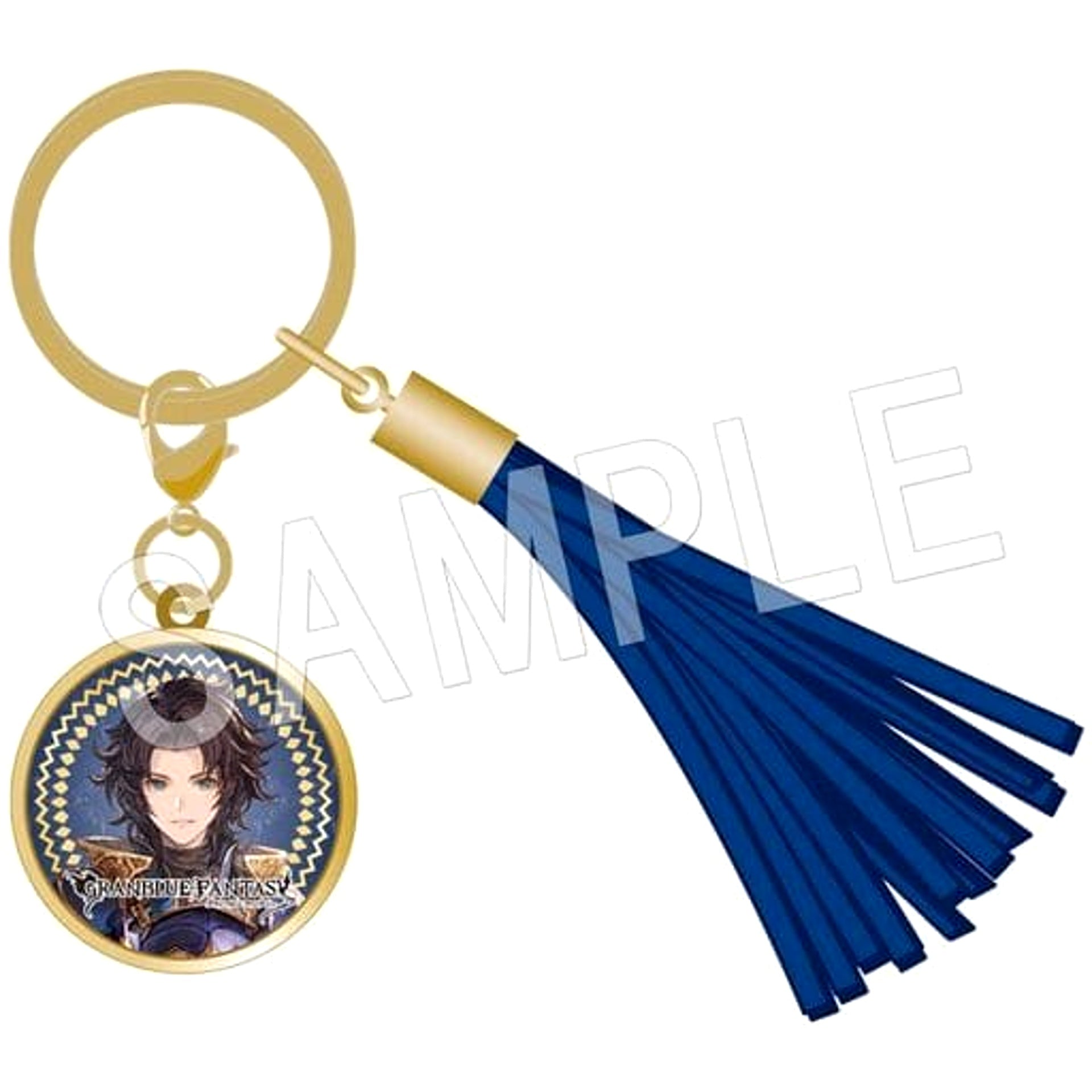 Granblue Fantasy Lancelot Metal Charm with Trading Tassel Charm [USED]
