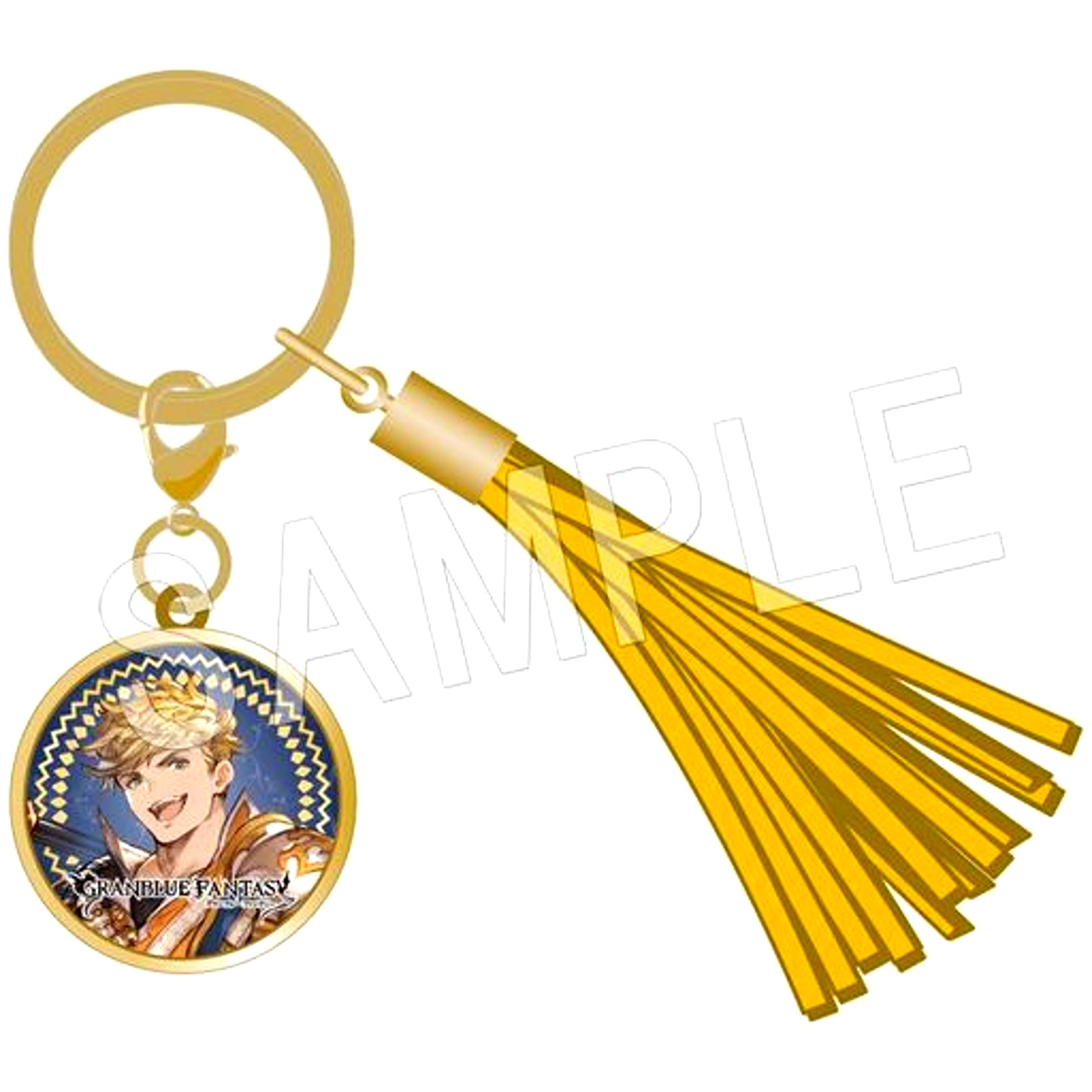Vane Granblue Fantasy Trading Metal Charm with Tassel [USED]