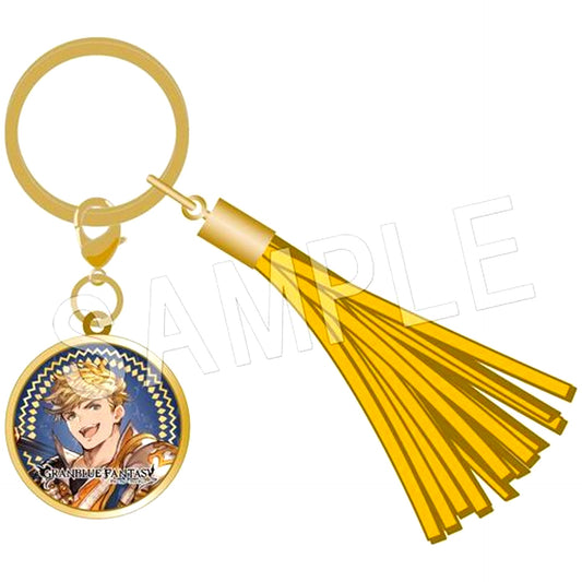 Vane Granblue Fantasy Trading Metal Charm with Tassel [USED]