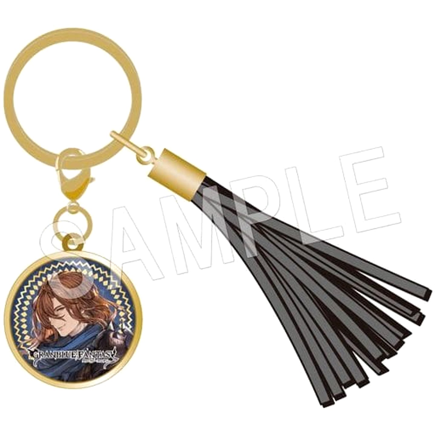Granblue Fantasy Siegfried Metal Charm with Trading Tassel Charm [USED]