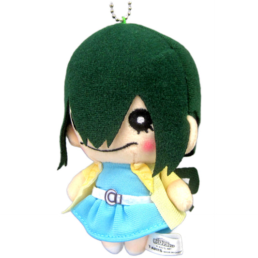 My Hero Academia Tsuyu Asui Plain Clothes Nitotan Plush Toy Set with Ball Chain Keychains [USED]
